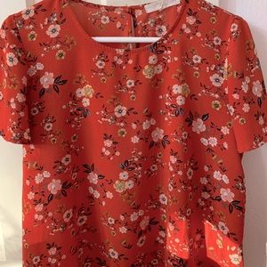 Floral blouse